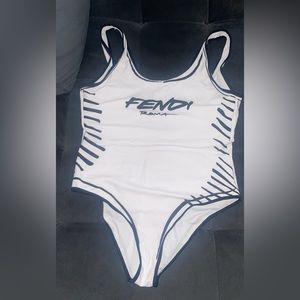 Fendi one piece bathing suit